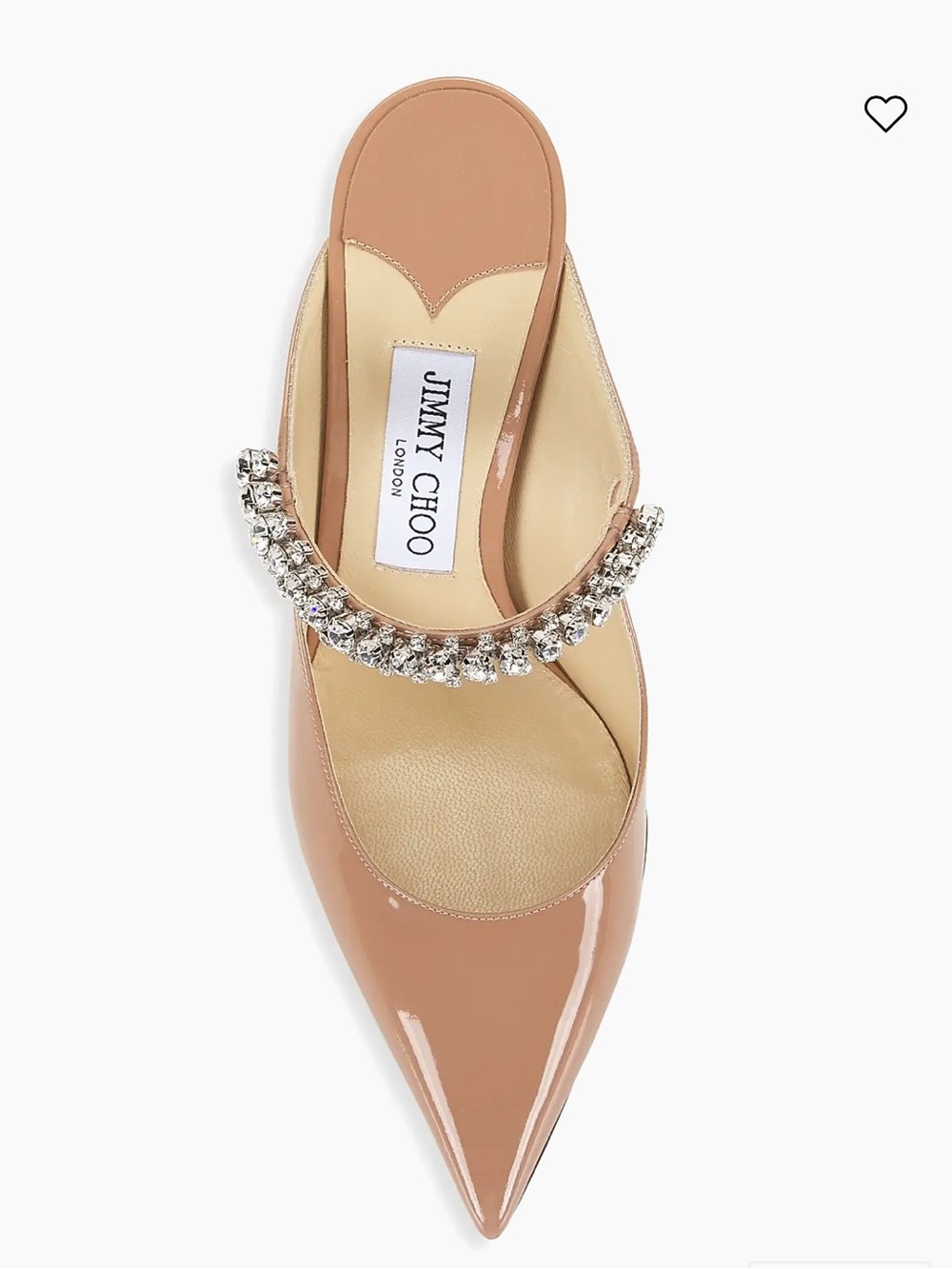 Jimmy Choo Bing 100 in Ballet Pink